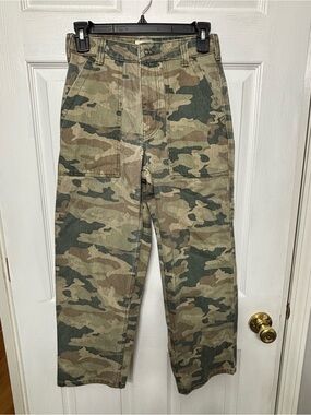 We The Free Women's Camouflage Jeans - Green/Brown Camo
